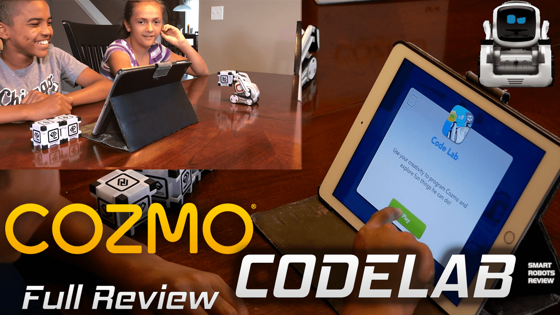 Learning Programing with Cozmo and Codelab Smart Robots Review