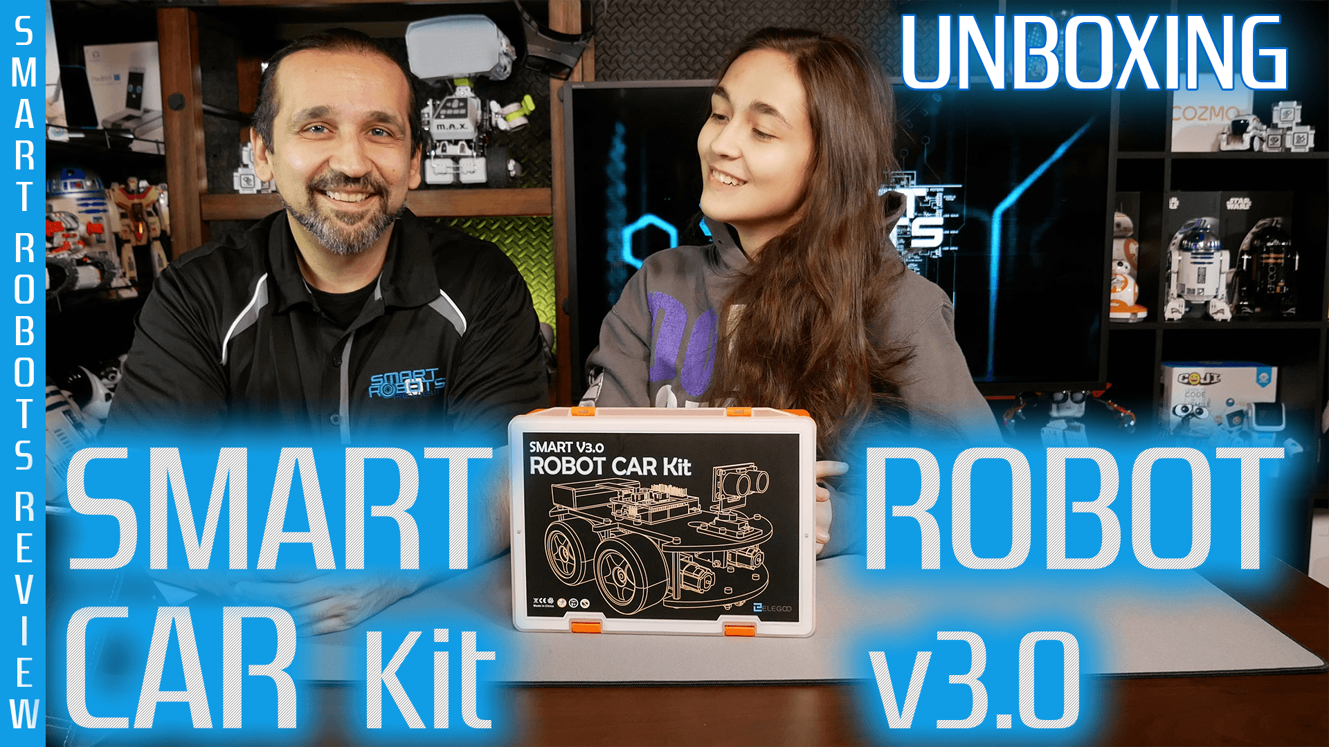 Smart Robot Car Kit by Elegoo Build your own Arduino Powered