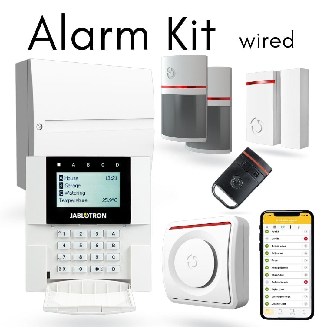 Best Price in Lebanon for Jablotron Wired Intrusion Alarm Kit Loud