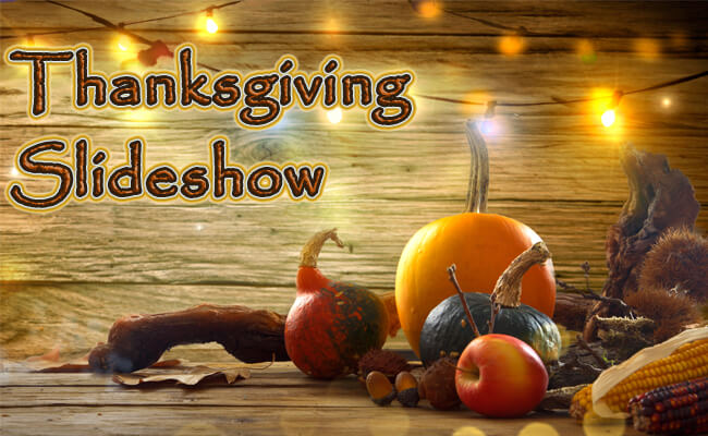 Thanksgiving Slideshow Festive Video in 5 Mins