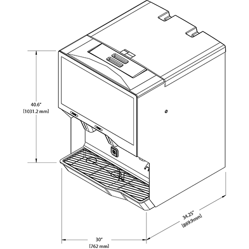 Alkaline Vitamin & Mineral Infused Fountain Dispensers Smart Soda