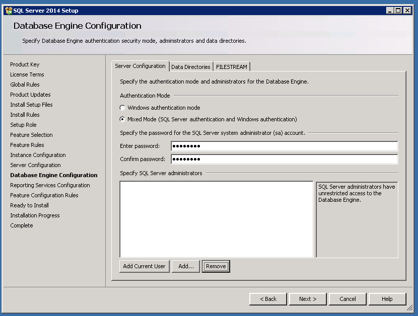 SQL Server 2014 Install Step by Step SQLSailor