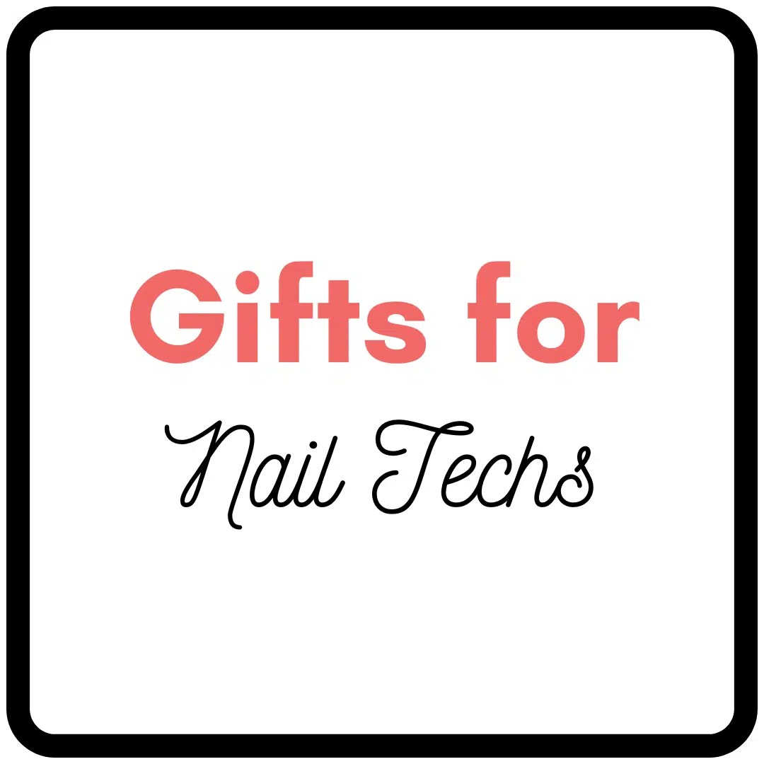 Gifts for Estheticans, Nail techs, Lash techs Gift guide round up