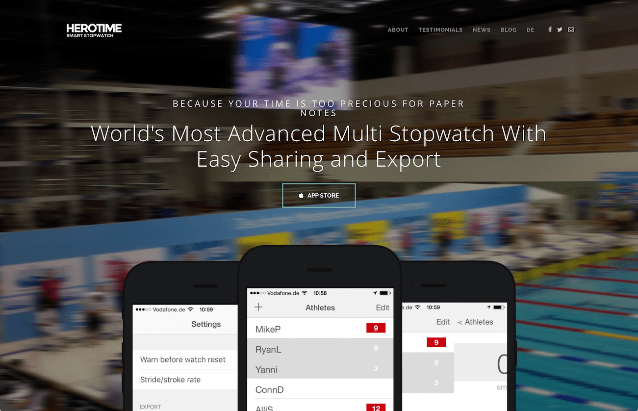 Sports Timing Solutions, Systems and Service Providers HEROTIME smart