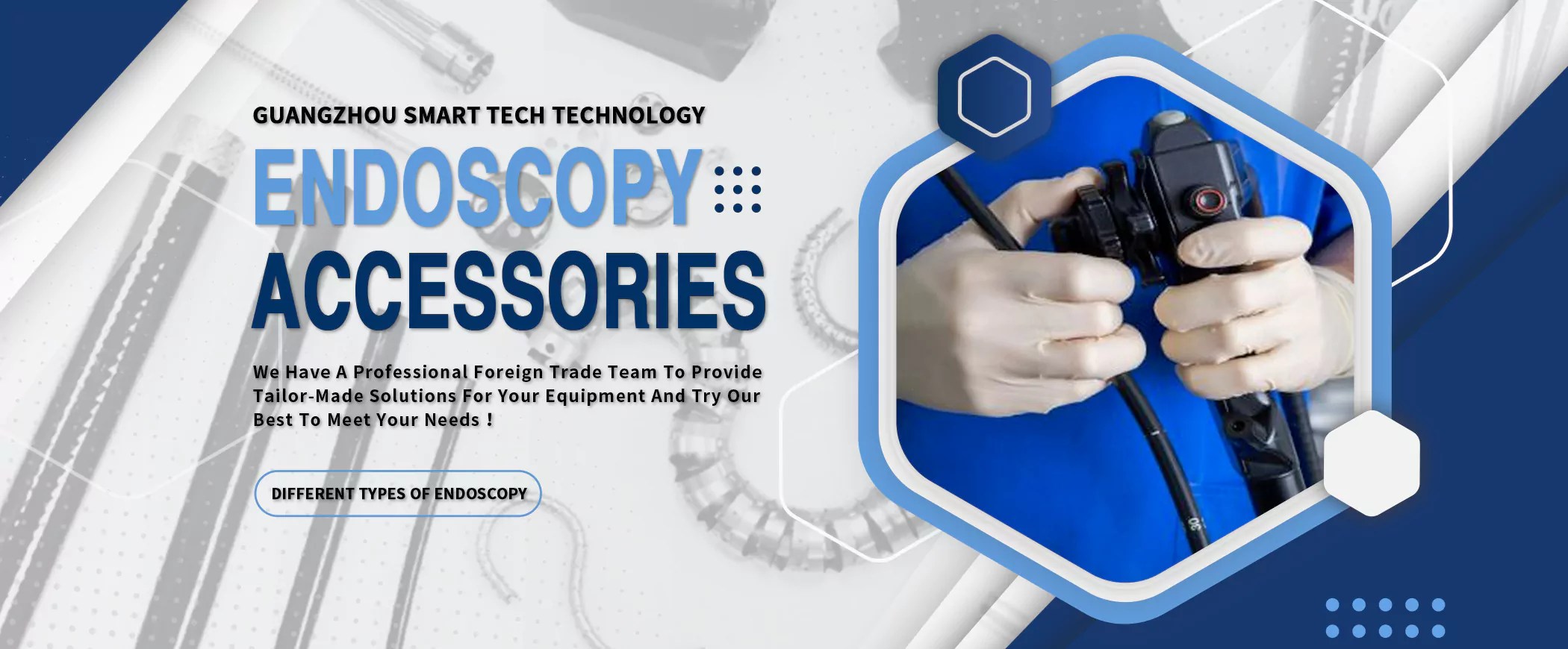 Endoscope Replacement Part Flexible Endoscope Part Smart Tech Med