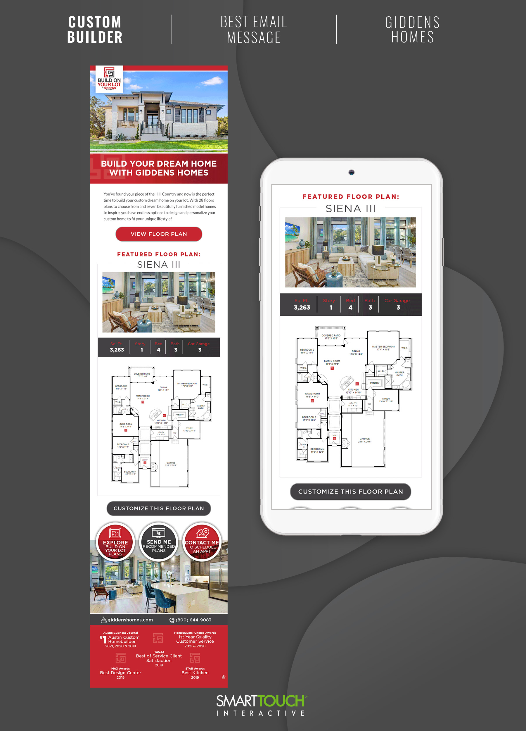 SMARTTOUCH® INTERACTIVE TAKES HOME FIVE TEXAS ASSOCIATION OF BUILDERS