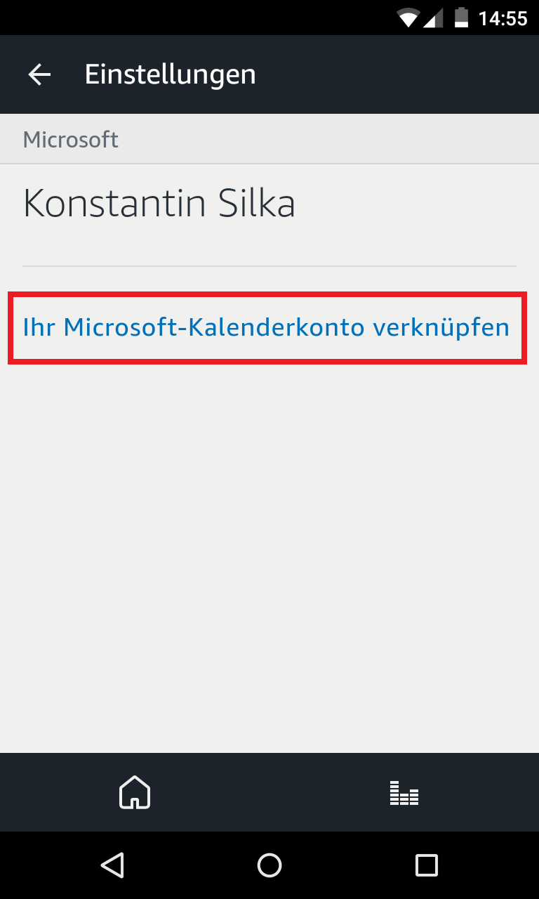 Alexa Kalender mit Microsoft Outlook Smart & Home