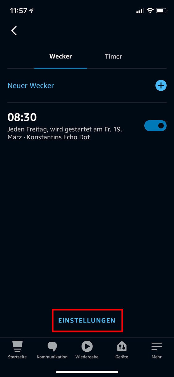 Alexa Wecker stellen mit Musik/ Radio, ausschalten und Befehle