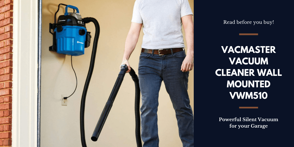 Vacmaster Vacuum Cleaner Wall Mounted VWM510 Review Powerful Silent