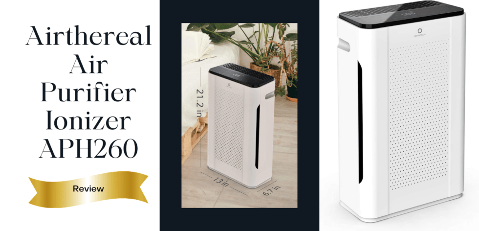 Airthereal Air Purifier Ionizer APH260 Review Best Deal Under 150!