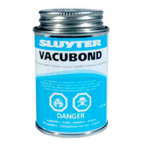 Glue, PVC 4 Oz (125Ml) Vacubond (Clear) Smart Vacuum Plus