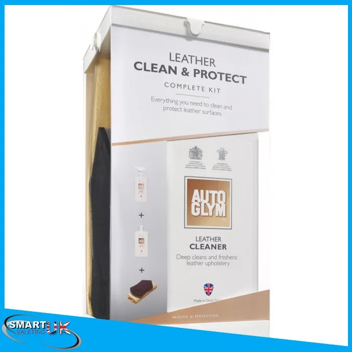 Autoglym Leather Clean & Protect Complete Kit Smart Valeting UK