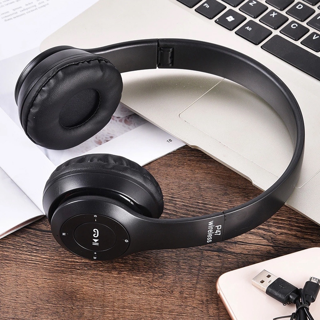 P47 Wireless Headphones Original Headset Sri Lanka