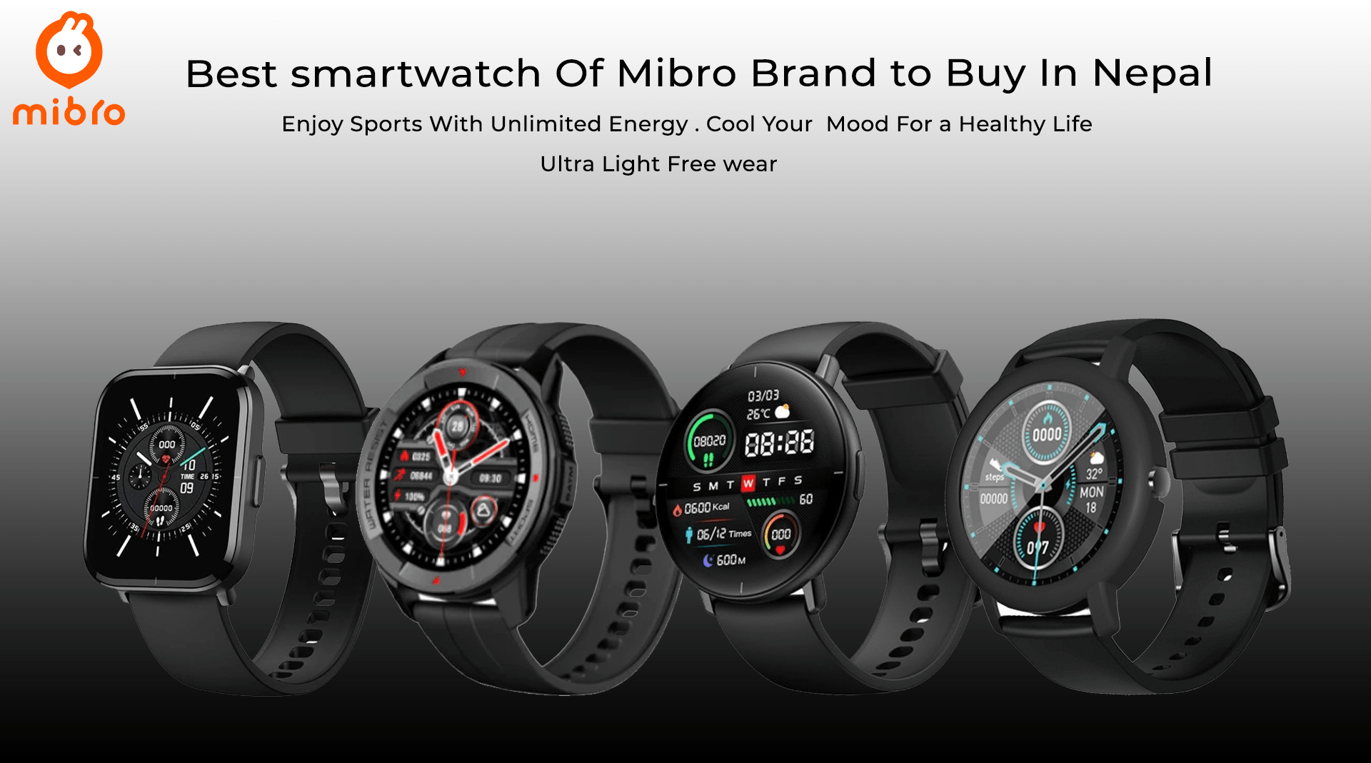 Best Smartwatch of Xiaomi ecosystem Mibro Brand Smartwatch To buy in