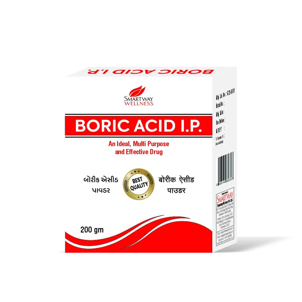 Boric Acid Powder 200 GM Smartway