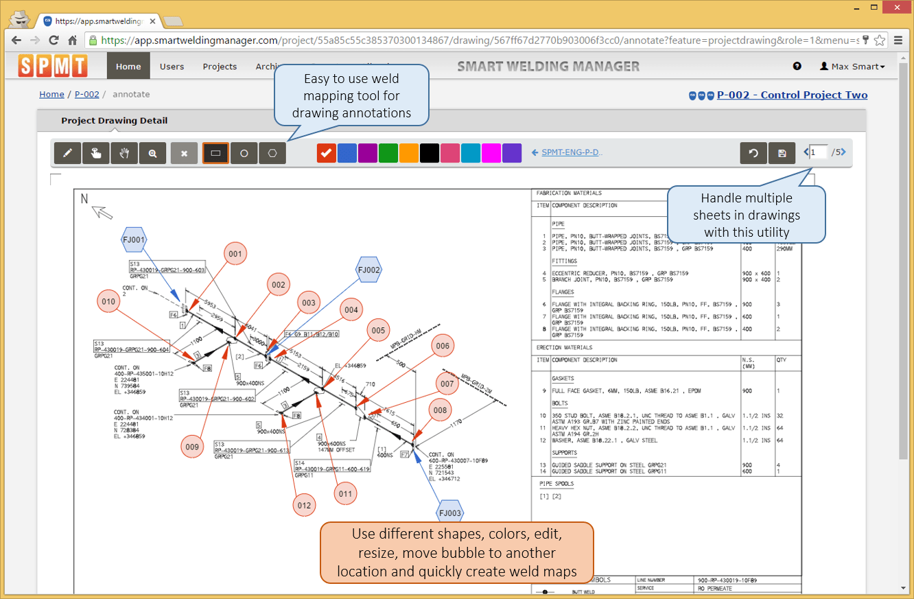 Welding Management Software Cloud Service WeldEye