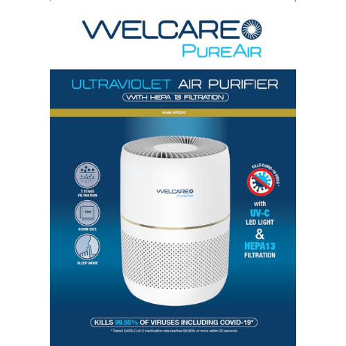 Welcare PureAir Ultraviolet Air Purifier Smart Wellness