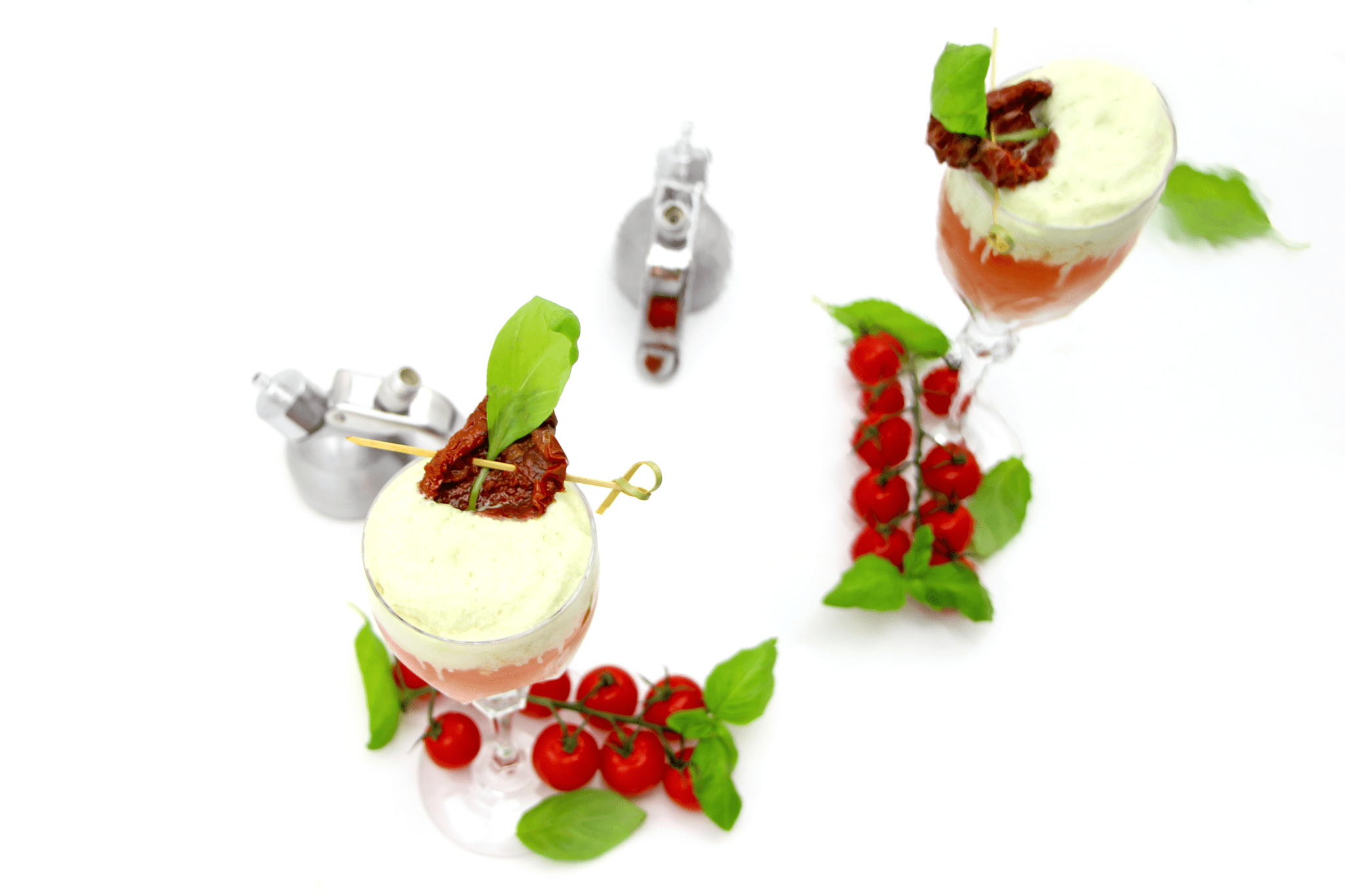 Tequila Bloody Mary With Basil Foam Recipe Smartwhip