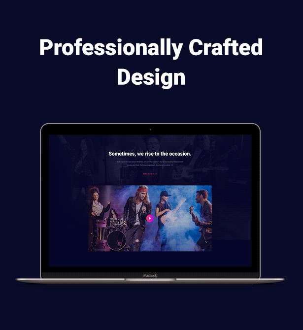 Slide Music WordPress Theme