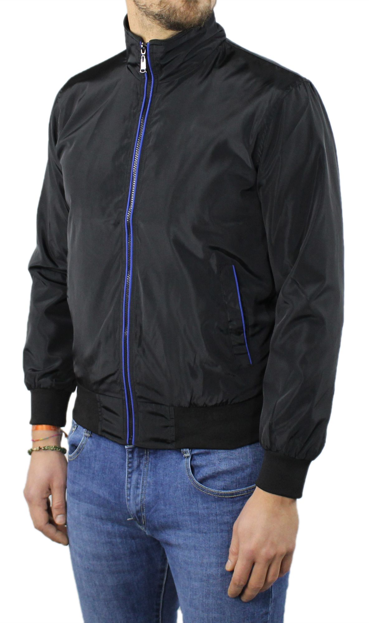 Giubbotto Uomo Primaverile Slim Fit Giacca a Vento
