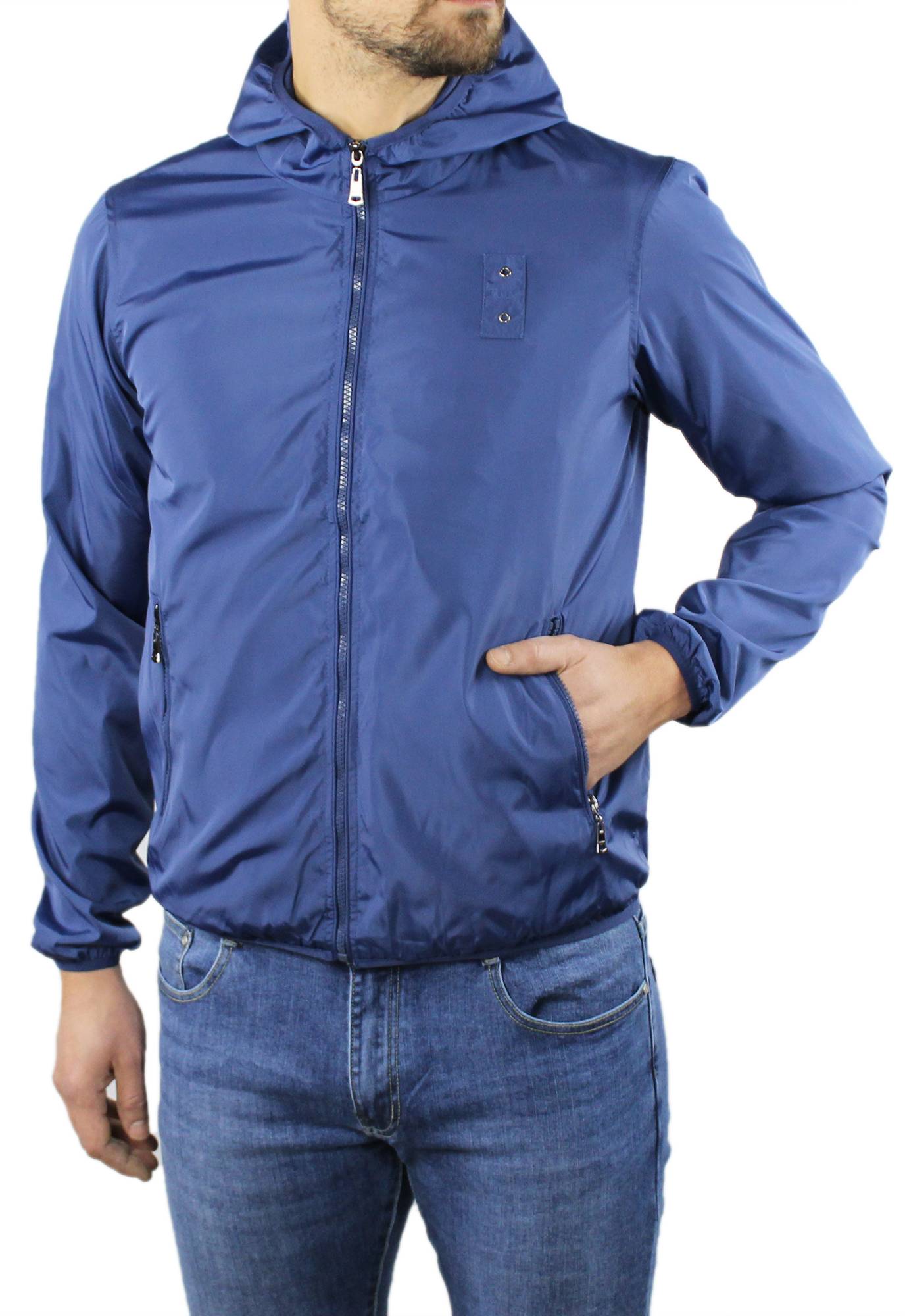 Giubbotto Uomo Leggero Impermeabile Slim Fit Giubbino