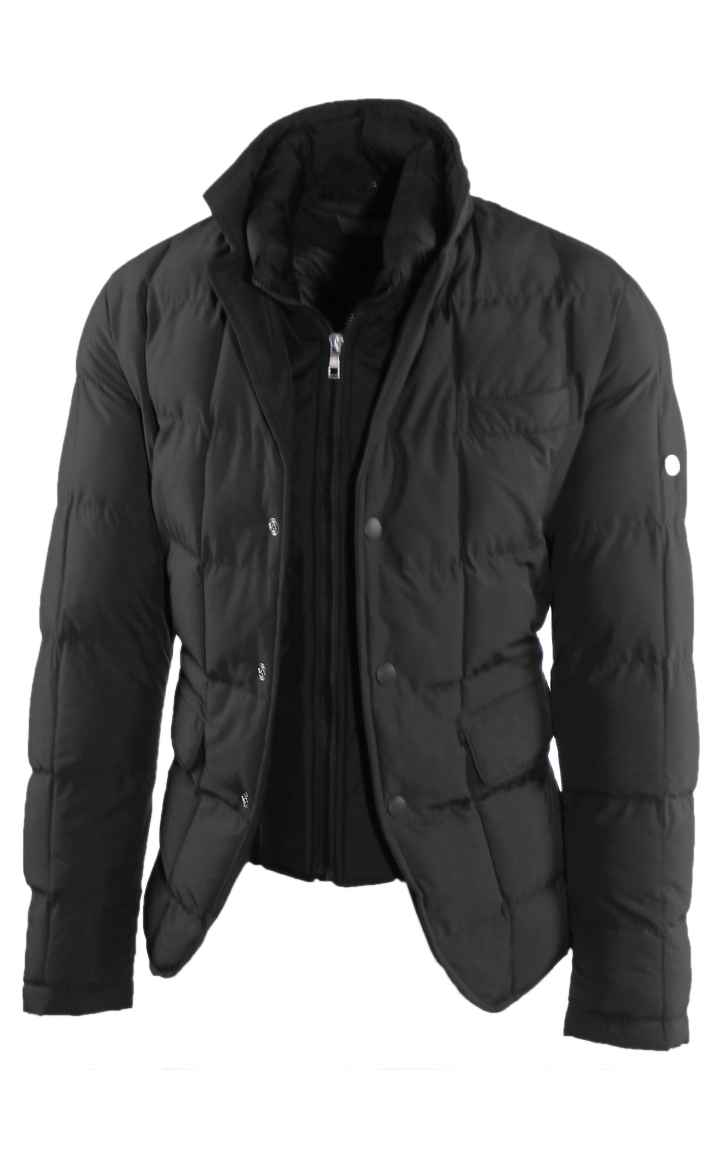 Giubbotto Uomo Invernale Giacca Trapuntata Elegante Blu