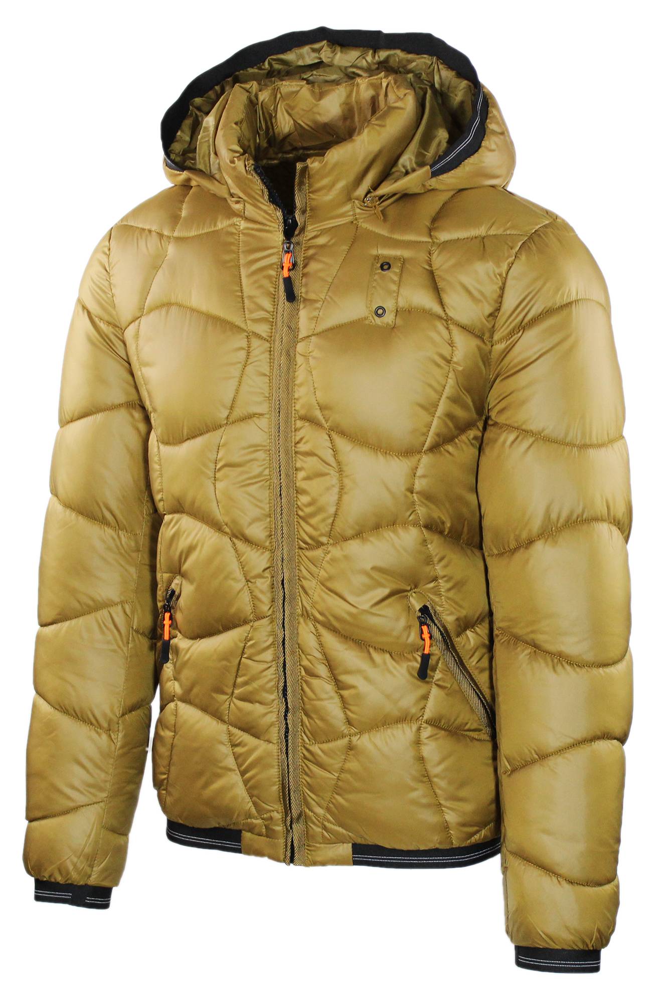 Giubbotto Uomo Invernale Piumino Giubbino con Cappuccio