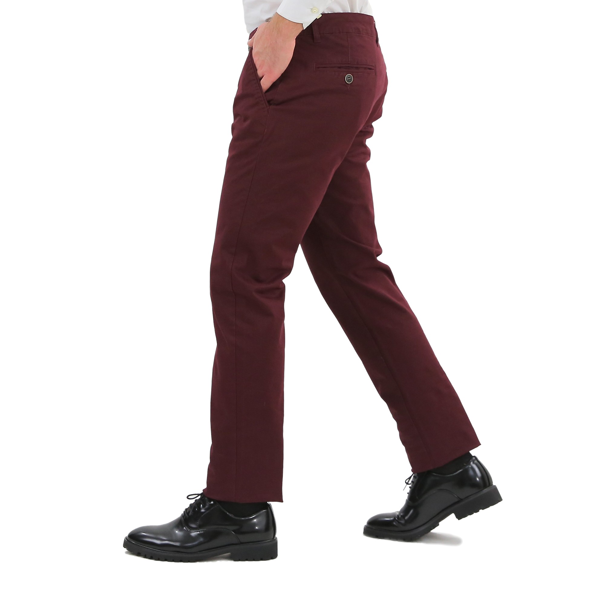 Pantaloni Uomo Slim Fit Eleganti Invernali Cargo Classico