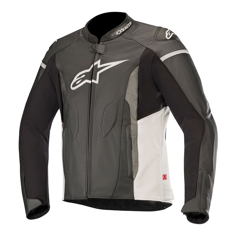 Giacca Moto Sportiva in Pelle Alpinestars FASTER Leather