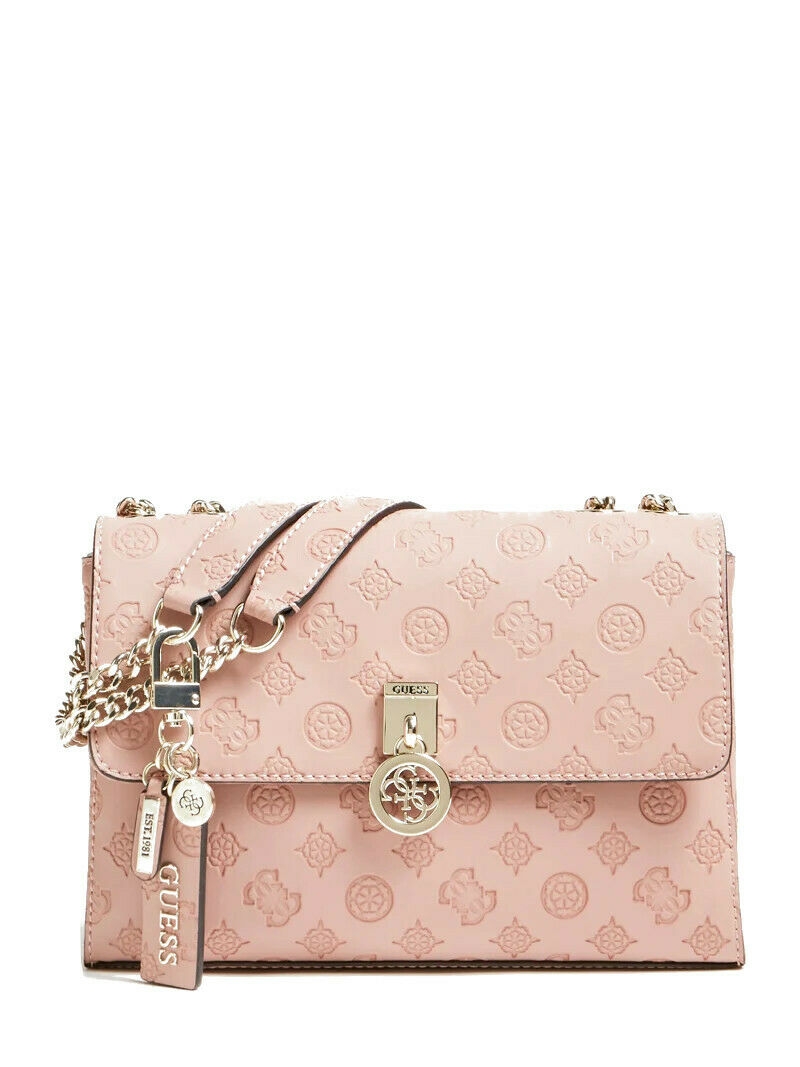 GUESS SG787721 Rosewood Handtasche und Schultergurt Frau mit Logo Rosa eBay