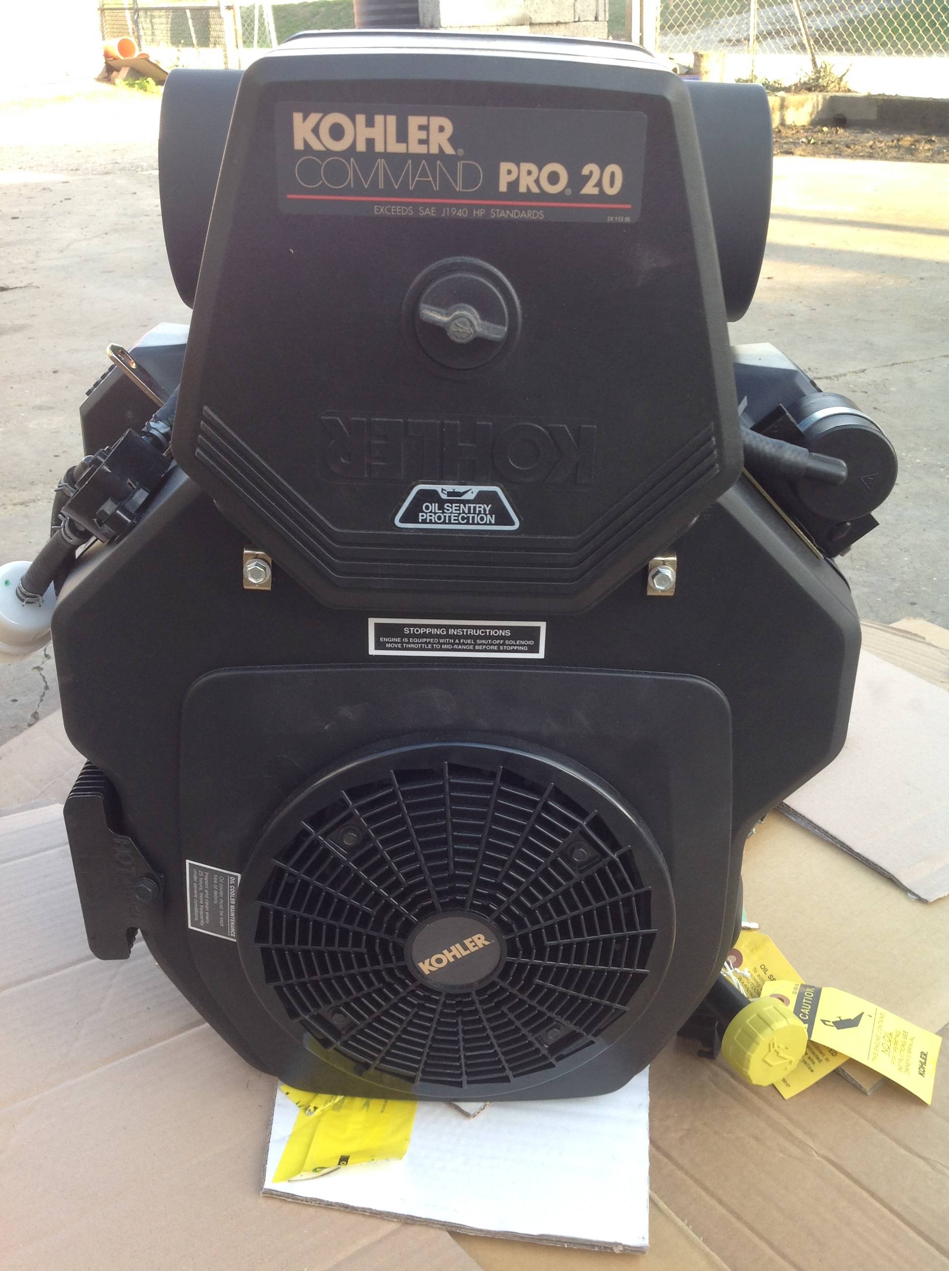 Engine Complete Kohler Command pro 20 Tree Vertical 624cc