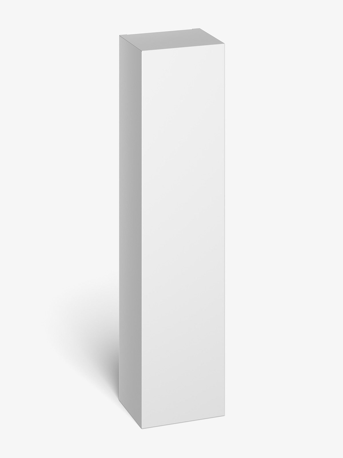 Toothpaste box mockup / 50x210x40 Smarty Mockups