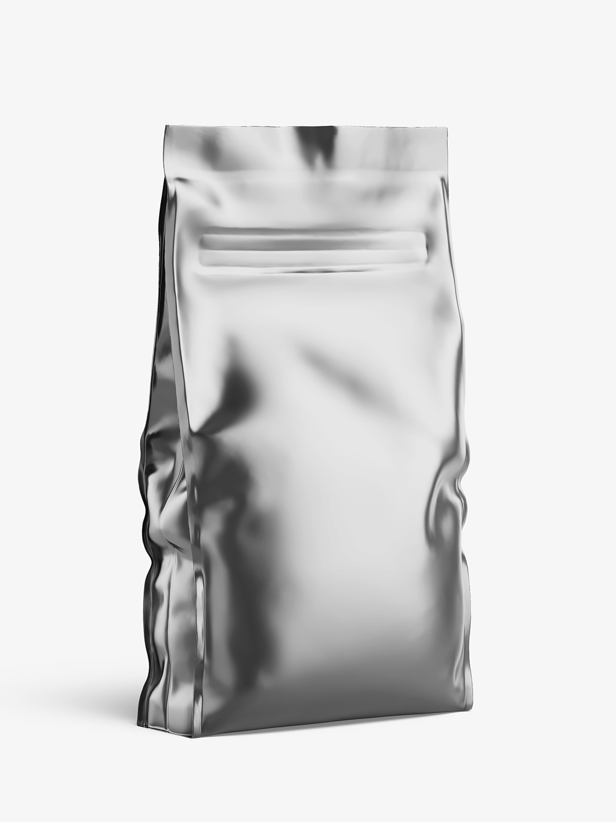 Universal bag with seal mockup / metallic Smarty Mockups