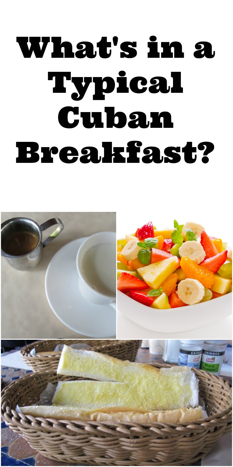 A Typical Cuban Breakfast Smarty Pants Mama
