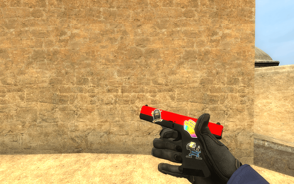 Download Glock18 Candy Apple [Stickers]