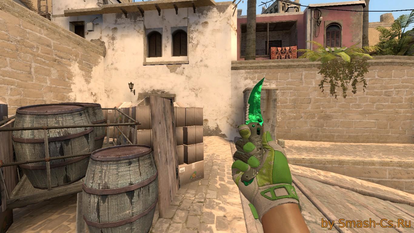 Download Flip Knife GammaDoppler Emerald [V3491]