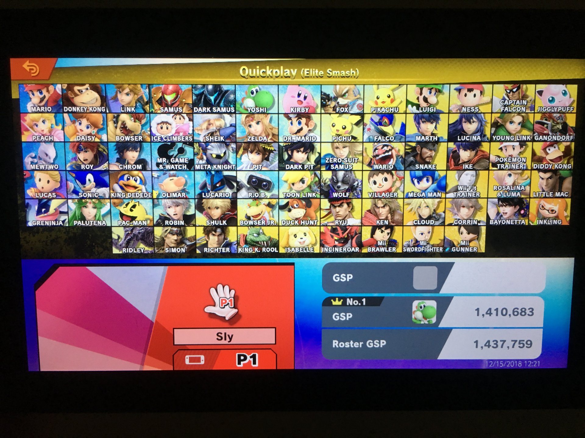 Yoshi’s potential Smashboards