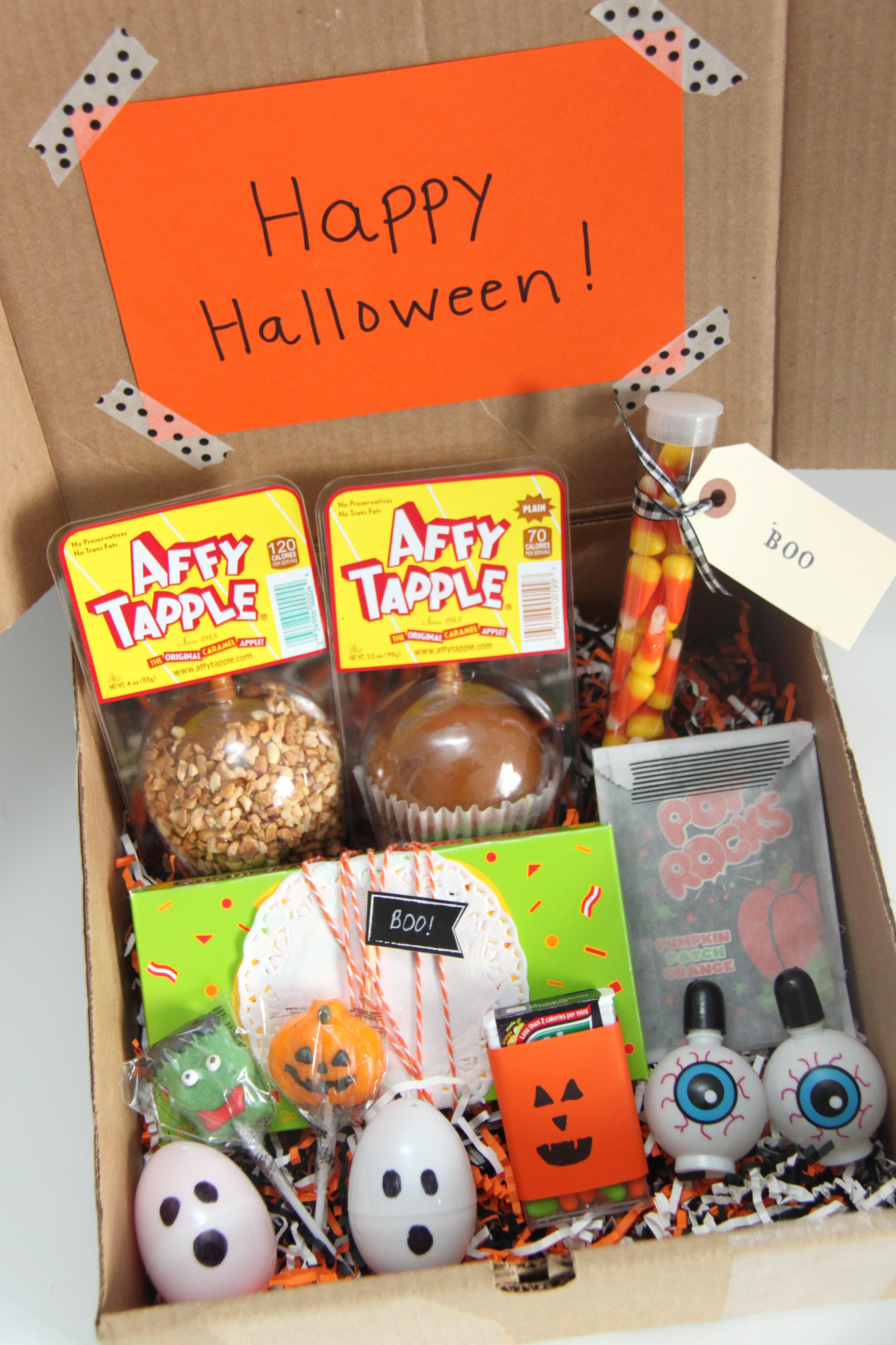 Gift Idea Halloween in a Box Smashed Peas & Carrots