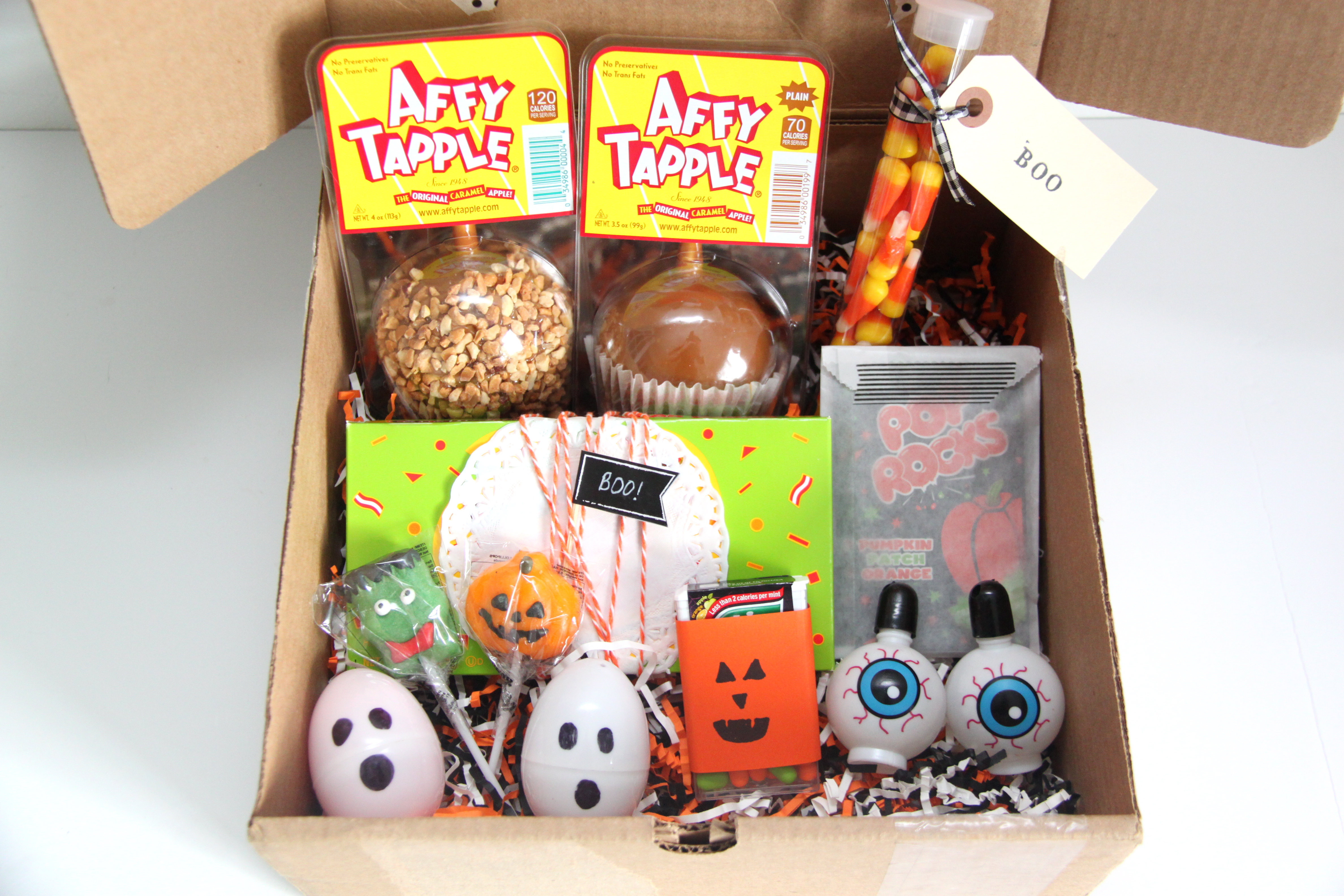 Gift Idea Halloween in a Box Smashed Peas & Carrots