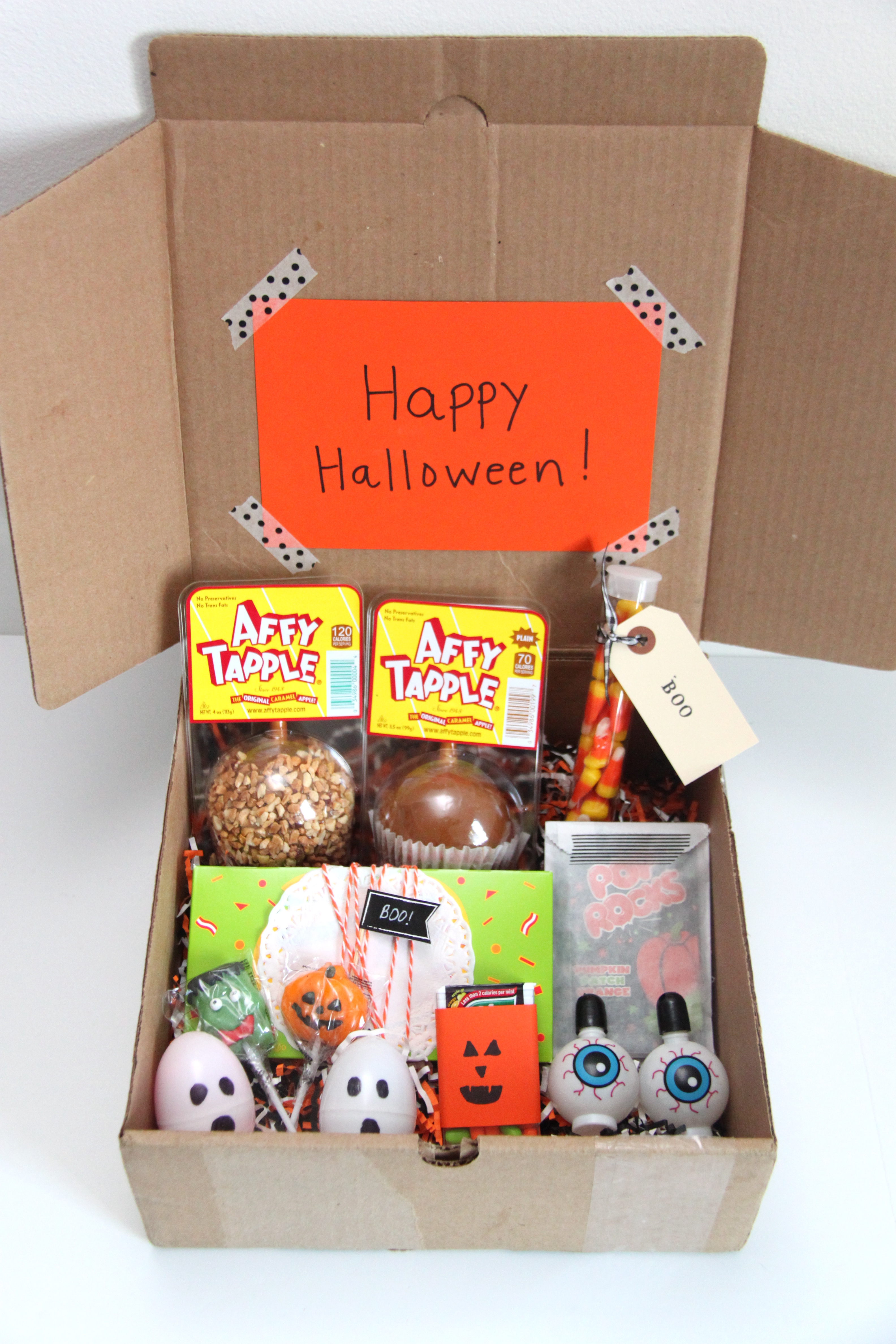 Gift Idea Halloween in a Box Smashed Peas & Carrots