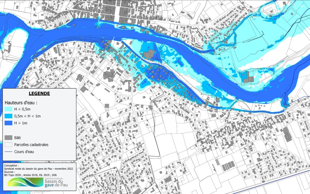 Actualisation de la cartographie des zones inondables Syndicat mixte