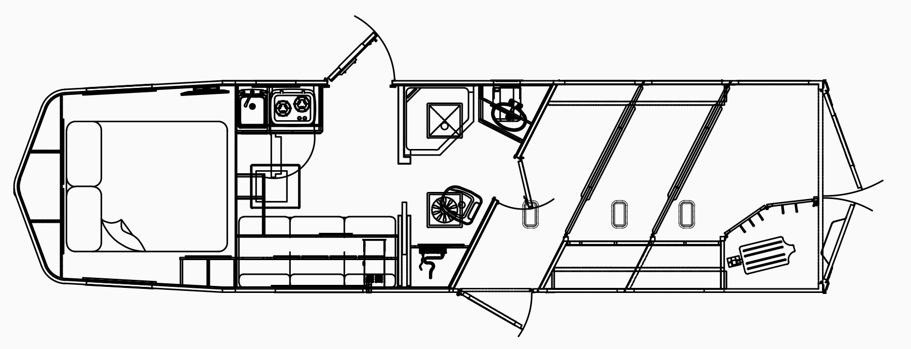 SMC Horse Trailers PROUDLY Made in the USA » SL8X8FK Laramie Horse