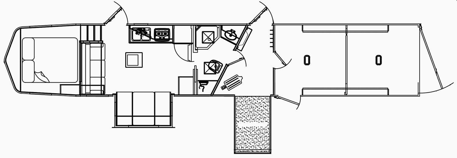 SMC Horse Trailers PROUDLY Made in the USA » SLE8X14SSR Laramie