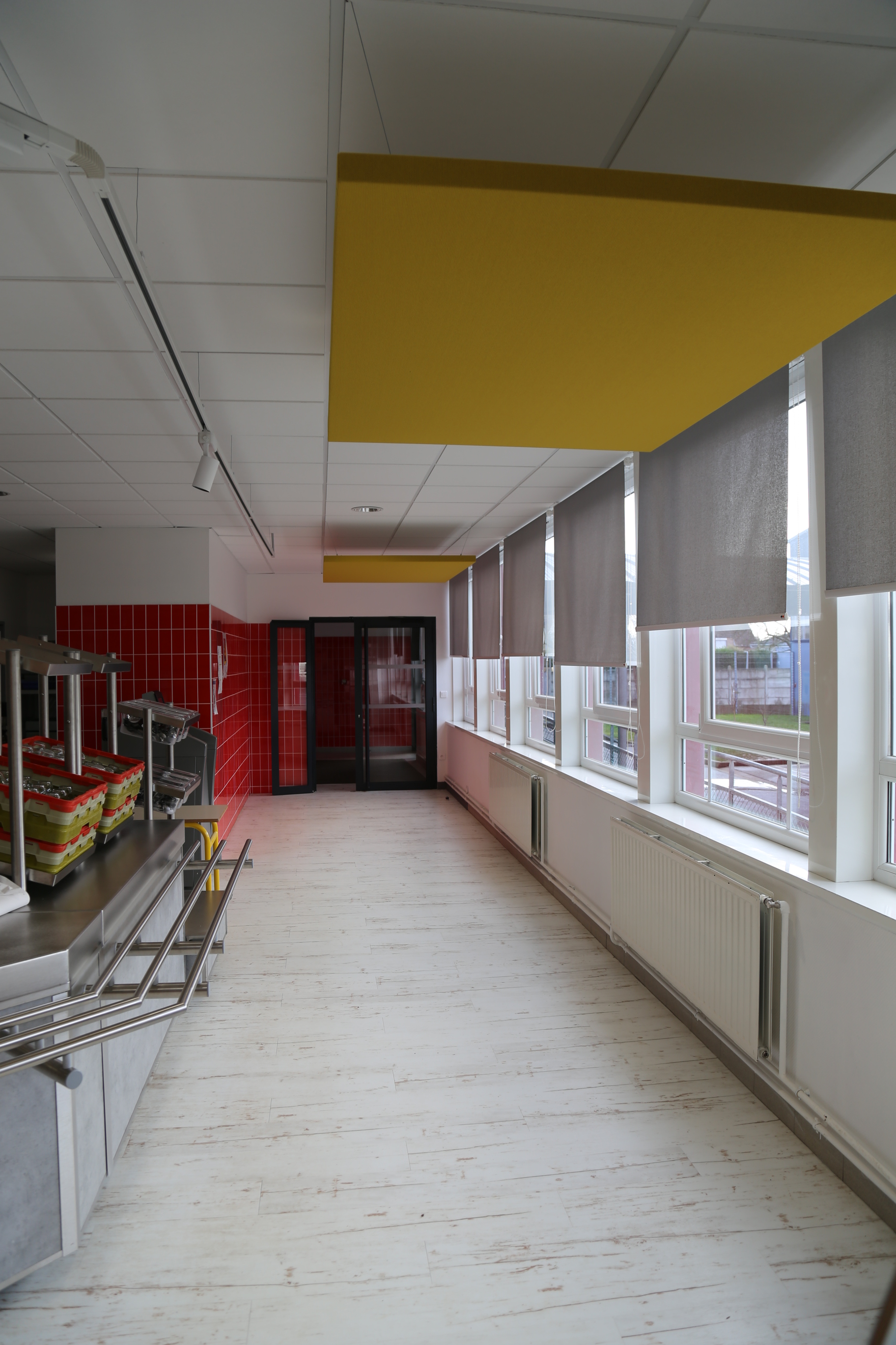 Collège Jean Jaurès à Aire sur la Lys Réhabilitation de la DemiPension SMD architecture