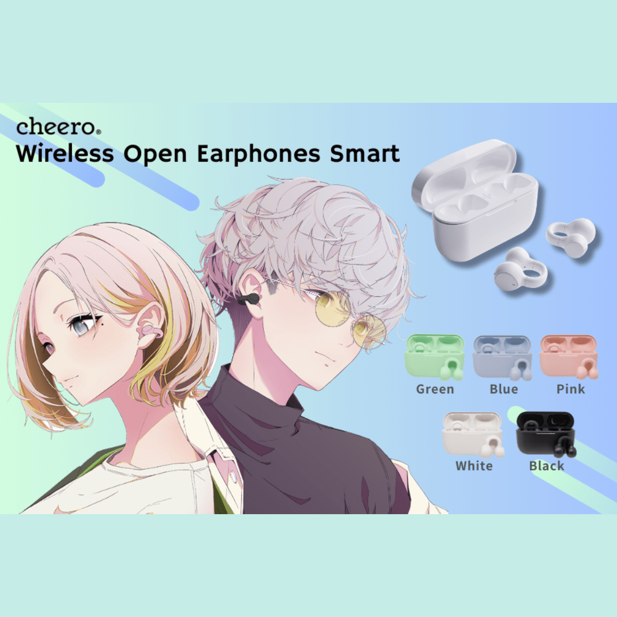 cheero Wireless Open Earphones Smart » SME SUPPORT JAPAN