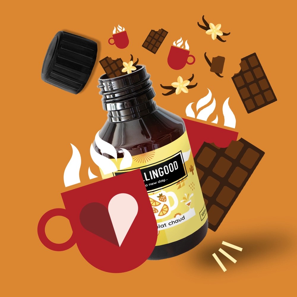 Fragrance Chocolat chaud Bougies Parfumées DIY Smellingood