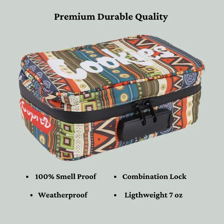 Cookies Smell Proof Bag with Combination Lock Smell Proof Stuff