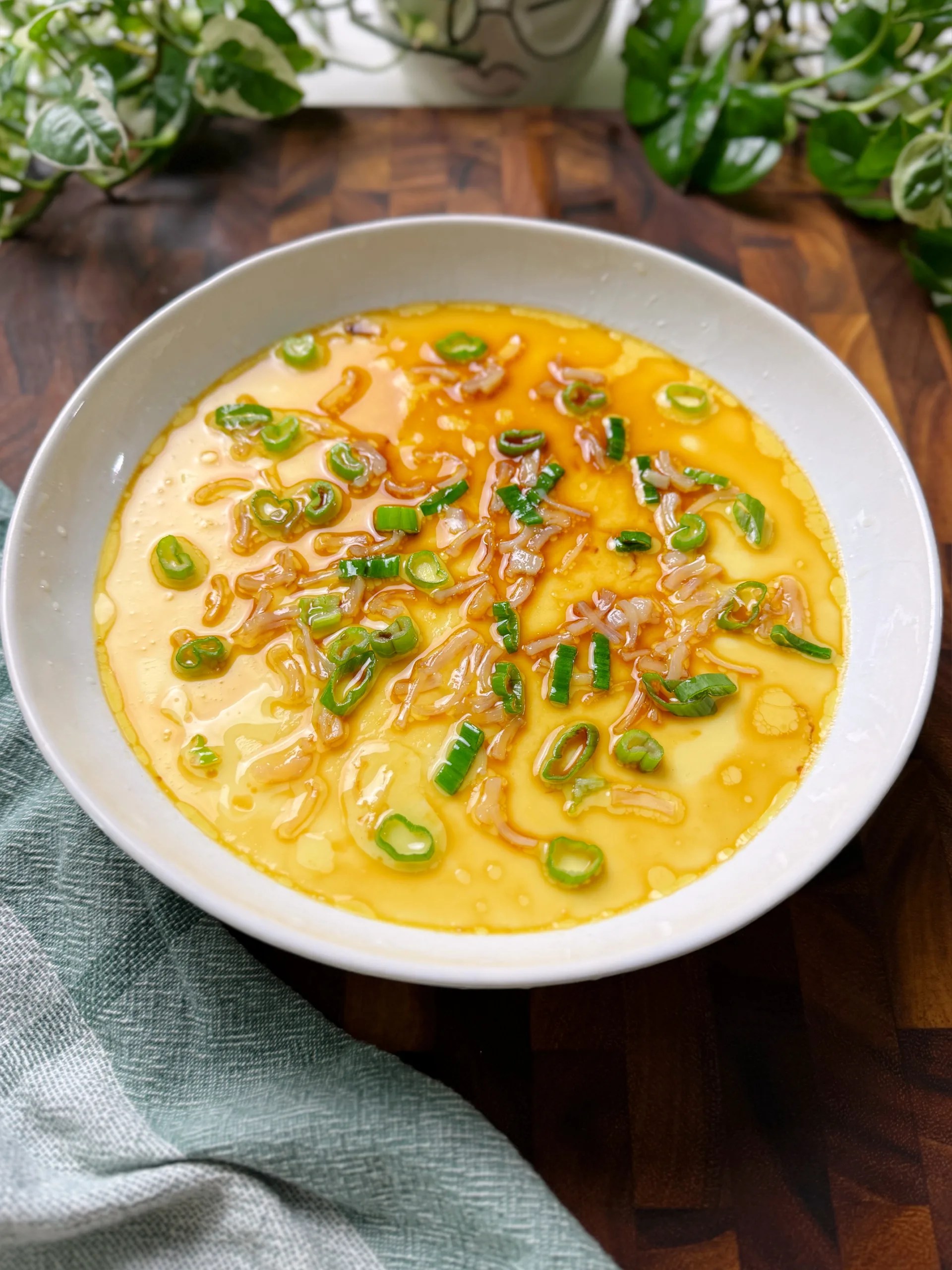 steamed eggs with dried scallops smelly lunchbox