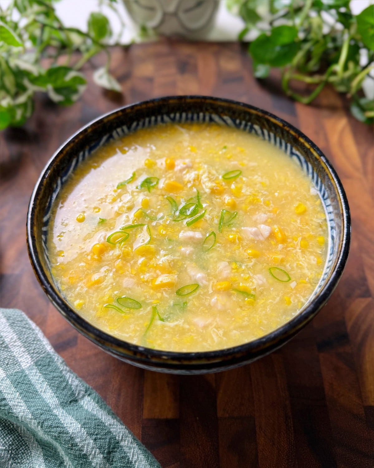 chicken and corn egg drop soup smelly lunchbox