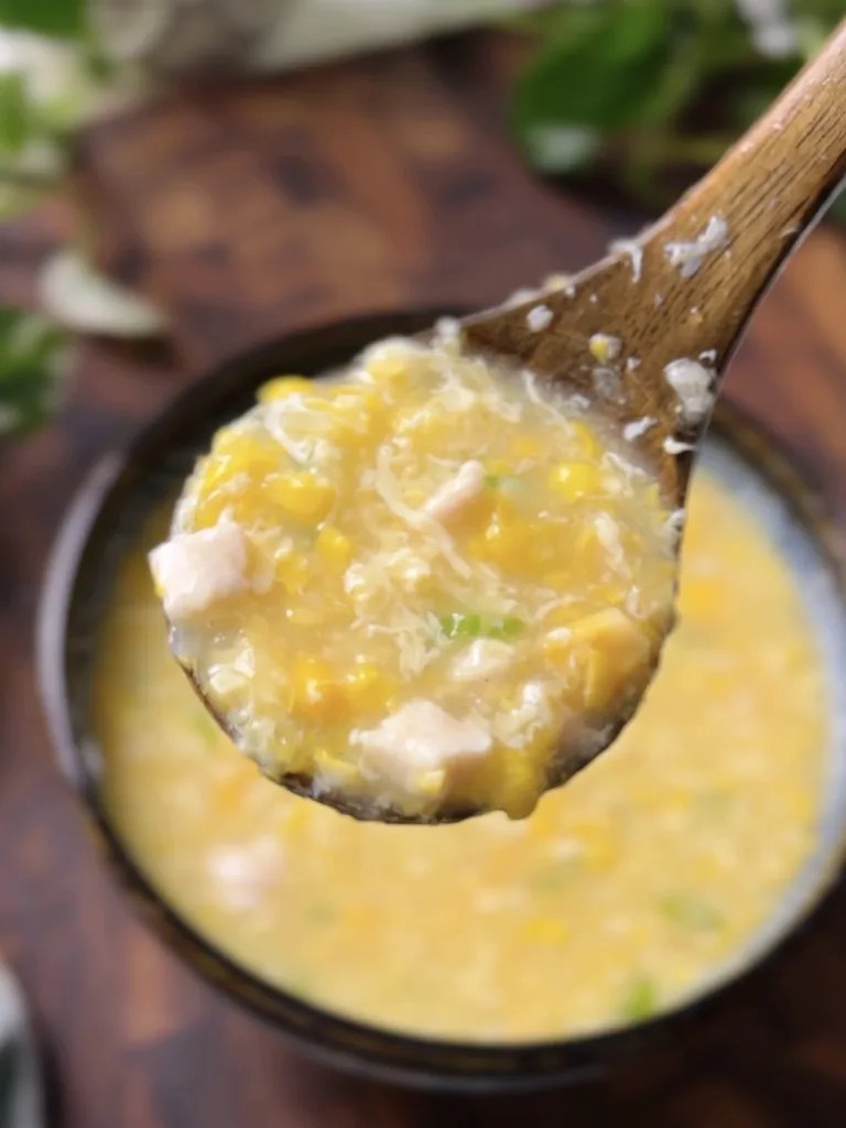 chicken and corn egg drop soup smelly lunchbox